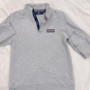 Vineyard Vines youth gray pullover